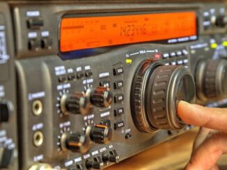 Ham Radio With Mode Buttons Image