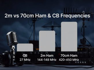 2m 70cm Ham And CB Frequencies