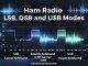 Ham Radio LSB, DSB And USB Modes
