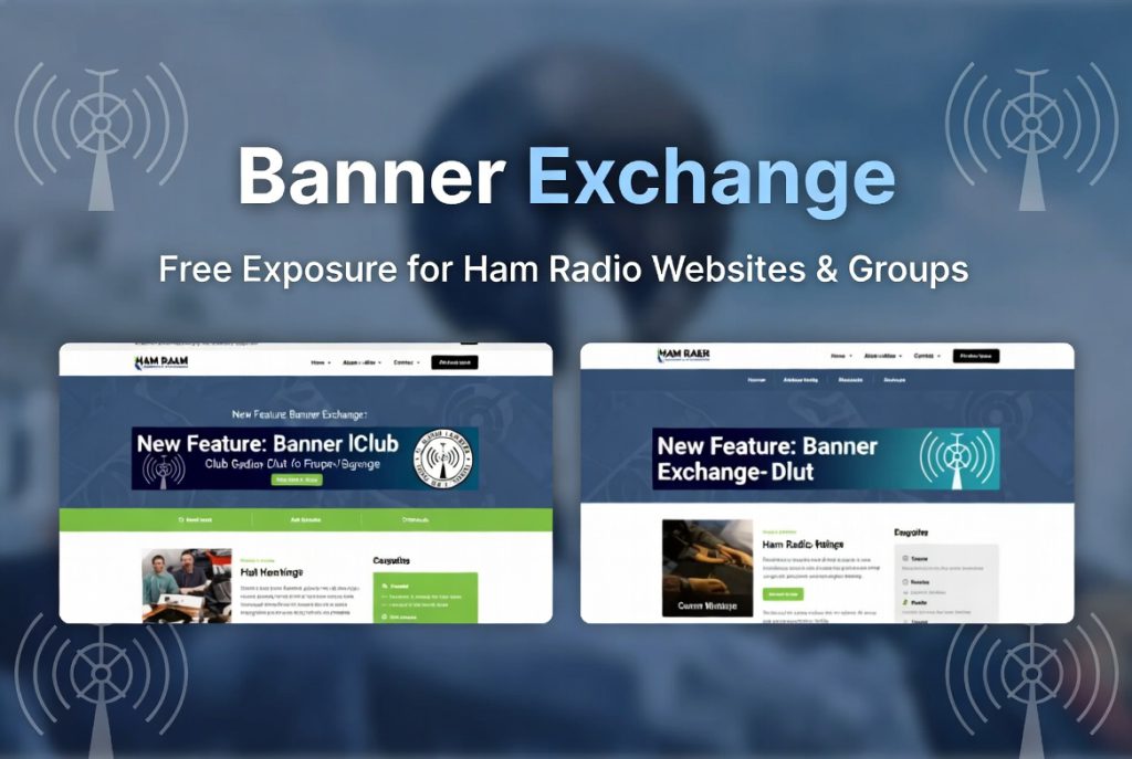 New Feature: Banner Exchange - Ham Encounters