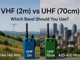 VHF (2m) vs UHF (70cm) in Ham Radio