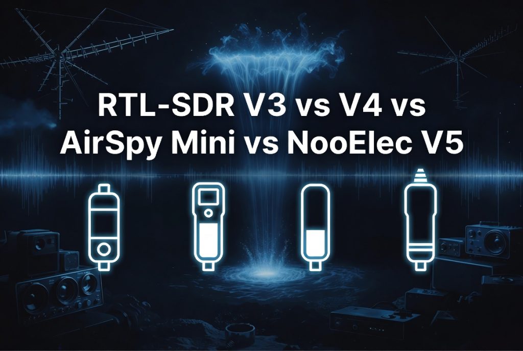 RTL-SDR Blog V3/V4 vs AirSpy Mini vs NooElec NESDR Smart V5 - Ham ...