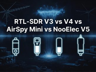 SDR Comparison RTL-SDR Blog V3/V4 vs AirSpy Mini vs NooElec NESDR Smart V5